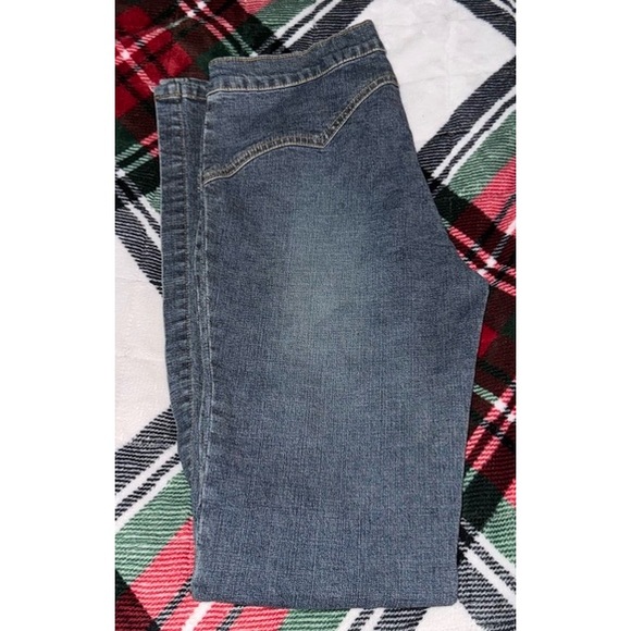 (Vintage) Heart Moon Star Split Hem Flare Jeans, Sz. 10 - Picture 11 of 16